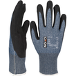 OX-ON Schnittschutzhandschuh Polyester / Cut Comfort 9300 / Gr. 8 / dunkelblau-schwarz Produktbild Additional View 2 S