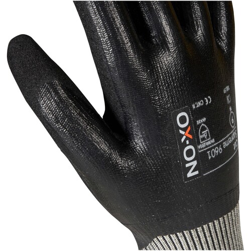 OX-ON Schnittschutzhandschuh Polyester / Cut Supreme 9601 / Gr. 11 / schwarz Produktbild Additional View 6 L