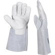 Rindspaltlederhandschuh OX-ON Basic 2003 Gr.10 / weiß-grau Produktbild Additional View 6 S