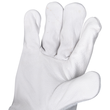 Rindspaltlederhandschuh OX-ON Basic 2003 Gr.10 / weiß-grau Produktbild Additional View 1 S