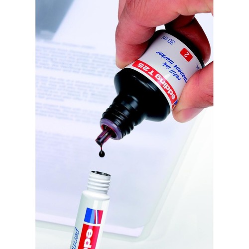 Permanentmarker No.1 1-5mm Keilspitze schwarz Edding 4-1001 Produktbild Additional View 3 L