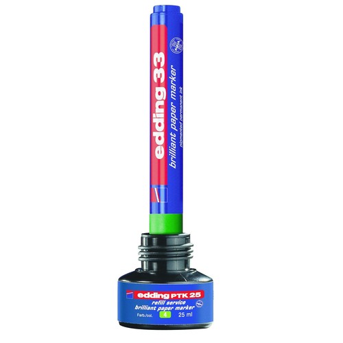 Brilliant Paper Marker 33 1-5mm Keilspitze schwarz Edding 4-33001 Produktbild Additional View 4 L