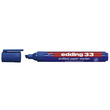 Brilliant Paper Marker 33 1-5mm Keilspitze blau Edding 4-33003 Produktbild