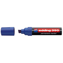 Permanentmarker 390 4-12mm Keilspitze blau Edding 4-390003 Produktbild