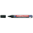 Whiteboardmarker 250 1,5-3mm Rundspitze schwarz trocken abwischbar Edding 4-250001 Produktbild