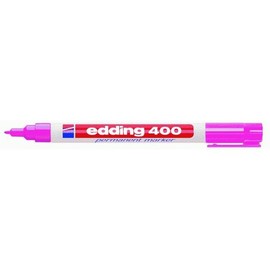 Permanentmarker 400 1mm Rundspitze rosa Edding 4-400009 Produktbild