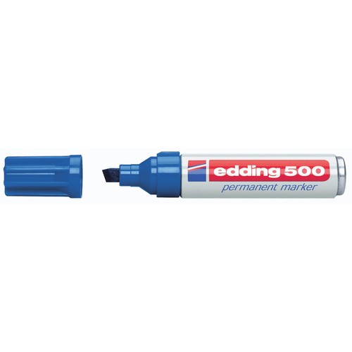 Permanentmarker 500 2-7mm Keilspitze blau Edding 4-500003 Produktbild