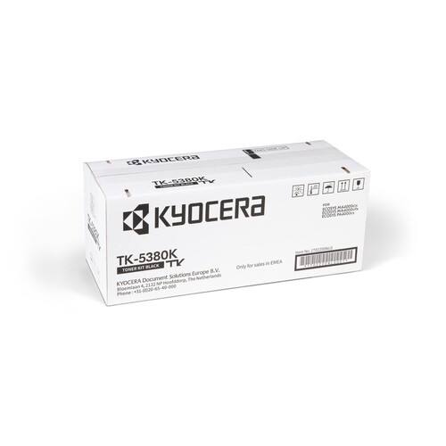 Toner TK-5380K für Kyocera PA4000CX 13000 Seiten schwarz Kyocera 1T02Z00NL0 Produktbild Front View L