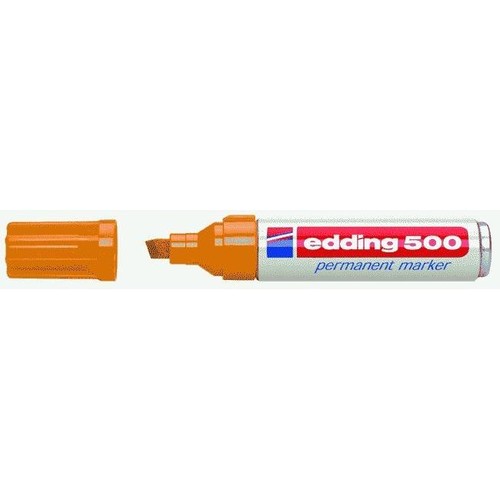 Permanentmarker 500 2-7mm Keilspitze orange Edding 4-500006