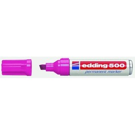 Permanentmarker 500 2-7mm Keilspitze rosa Edding 4-500009 Produktbild