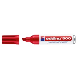 Permanentmarker 500 2-7mm Keilspitze rot Edding 4-500002 Produktbild