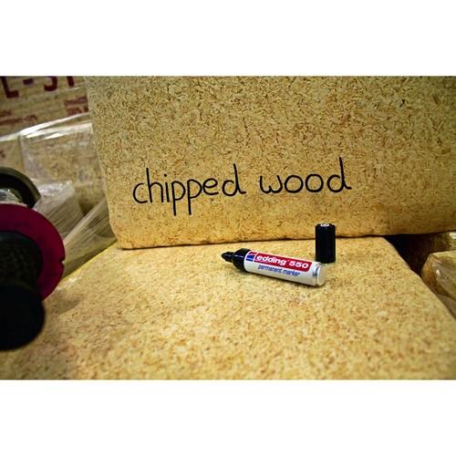 Permanentmarker 550 3-4mm Rundspitze rot Edding 4-550002 Produktbild Additional View 2 L