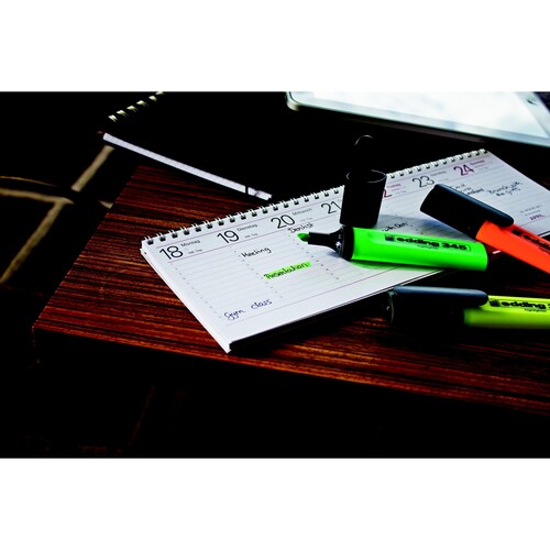 Textmarker 345 Copylighter 2-5mm Keilspitze grau Edding 4-345012 Produktbild Additional View 2 L