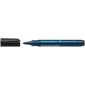 Permanentmarker Maxx 130 1-3mm Rundspitze schwarz Schneider 113001 Produktbild