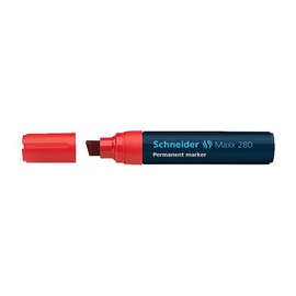Permanentmarker Maxx 280 4-12mm Keilspitze rot Schneider 128002 Produktbild