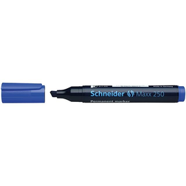 Permanentmarker Maxx 250 2-7mm Keilspitze blau Schneider 125003 Produktbild