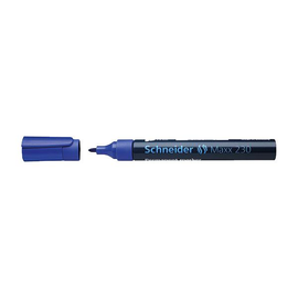 Permanentmarker Maxx 230 1-3mm Rundspitze blau Schneider 123003 Produktbild