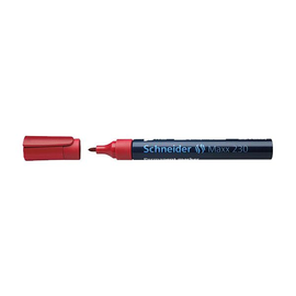 Permanentmarker Maxx 230 1-3mm Rundspitze rot Schneider 123002 Produktbild