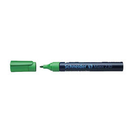 Permanentmarker Maxx 230 1-3mm Rundspitze grün Schneider 123004 Produktbild
