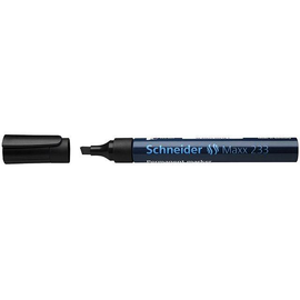 Permanentmarker Maxx 233 1-5mm Keilspitze schwarz Schneider 123301 Produktbild