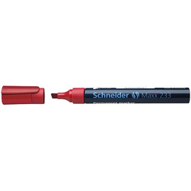 Permanentmarker Maxx 233 1-5mm Keilspitze rot Schneider 123302 Produktbild