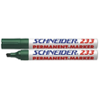 Permanentmarker Maxx 233 1-5mm Keilspitze grün Schneider 123304 Produktbild
