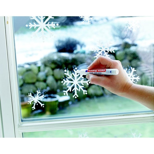 Kreidemarker 4095 2-3mm Rundspitze rot Edding 4-4095002 Produktbild Additional View 5 L