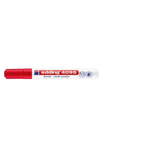 Kreidemarker 4095 2-3mm Rundspitze rot Edding 4-4095002 Produktbild