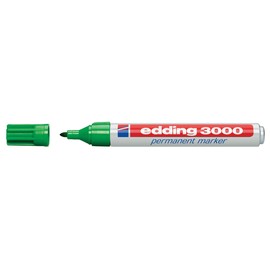 Permanentmarker 3000 1,5-3mm Rundspitze grün Edding 4-3000004 Produktbild