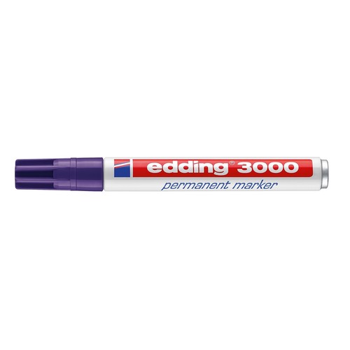 Permanentmarker 3000 1,5-3mm Rundspitze violett Edding 4-3000008 Produktbild Additional View 1 L
