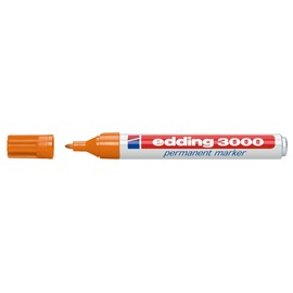 Permanentmarker 3000 1,5-3mm Rundspitze orange Edding 4-3000006 Produktbild