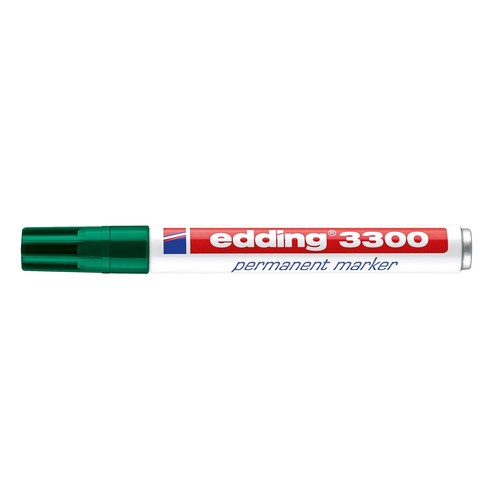 Permanentmarker 3300 1-5mm Keilspitze grün Edding 4-3300004 Produktbild Additional View 1 L