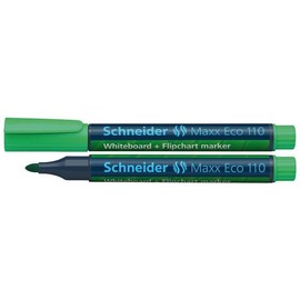 Whiteboardmarker Maxx Eco 110 1-3mm Rundspitze grün Schneider 111004 Produktbild
