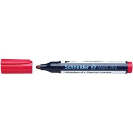 Kombimarker Maxx 290 1-3mm Rundspitze rot Schneider 129002 Produktbild