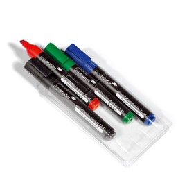 Flipchartmarker TZ41 Etui 2-5mm Keilspitze sortiert Legamaster 7-155094 (SET=4 STÜCK) Produktbild