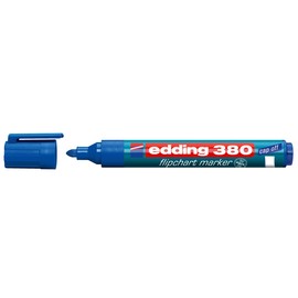 Flipchartmarker 380 1,5-3mm Rundspitze blau Edding 4-380003 Produktbild