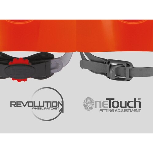 JSP Schutzhelm EVO®3-Revolution® / orange Produktbild Additional View 3 L