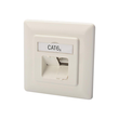 DIGITUS CAT 6A Klasse EA Netzwerkdose, designkompatibel, geschirmt, Unterputz Produktbild