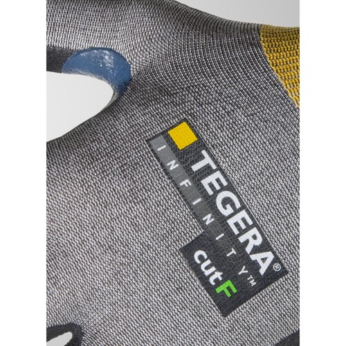 Schnittschutzhandschuh Nylon / Gr. 8 schwarz-gelb / TEGERA Infinity 8815 Produktbild Additional View 1 L