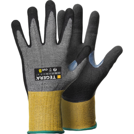 Schnittschutzhandschuh Nylon-Carbon- Strick / Gr. 10 grau-gelb / TEGERA  Infinity 8805 Produktbild