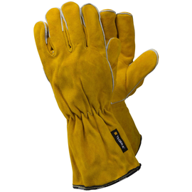 5-Finger-Schweißerhandschuh Rindsleder /  Gr. 11 gelb / TEGERA 19 Produktbild