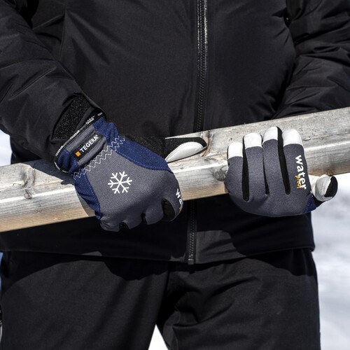 Kälteschutzhandschuh Ziegenleder / Gr. 13 grau-weiß / TEGERA 295 Produktbild Additional View 5 L