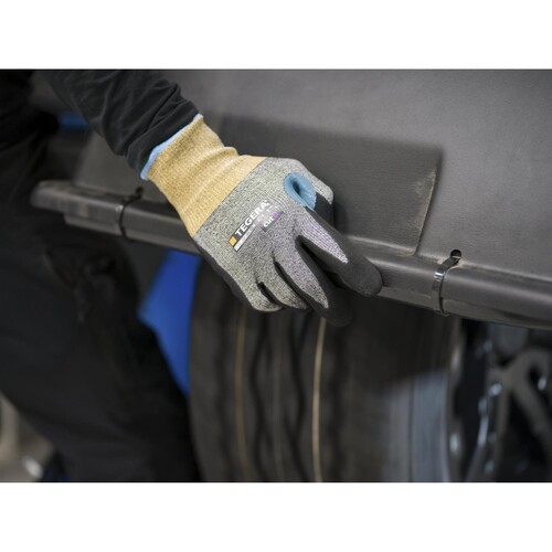 TEGERA Infinity 8807 Schnittschutzhandschuh Nylon / Gr. 9 schwarz-gelb Produktbild Additional View 4 L