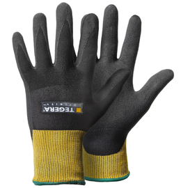 Montagehandschuh Nitril Nylon / Gr. 5 schwarz-gelb / TEGERA Infinity 8801 Produktbild