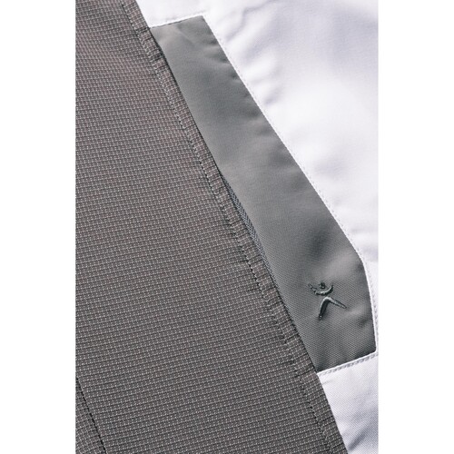 Planam Herren-Hybridjacke Norit / Gr.  102, weiß/zink Produktbild Additional View 4 L