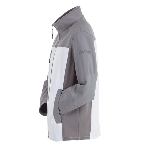 Planam Herren-Hybridjacke Norit / Gr.  102, weiß/zink Produktbild Additional View 2 L
