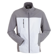 Planam Herren-Hybridjacke Norit / Gr. 60 , weiß/zink Produktbild