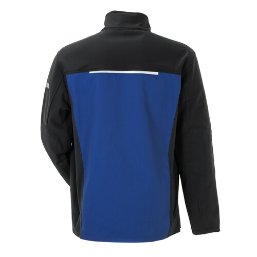 Planam Herren-Hybridjacke Norit / Gr. 48 , kornblumenblau/schwarz Produktbild Additional View 3 L
