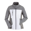 Planam Damen-Hybridjacke Norit / Gr. 40,  weiß/zink Produktbild