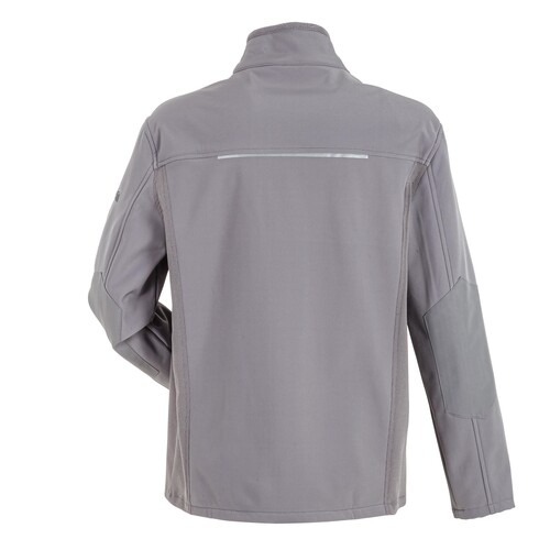 Planam Herren-Softshelljacke Norit / Gr.  29, zink Produktbild Additional View 3 L
